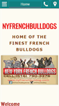 Mobile Screenshot of nyfrenchbulldog.com